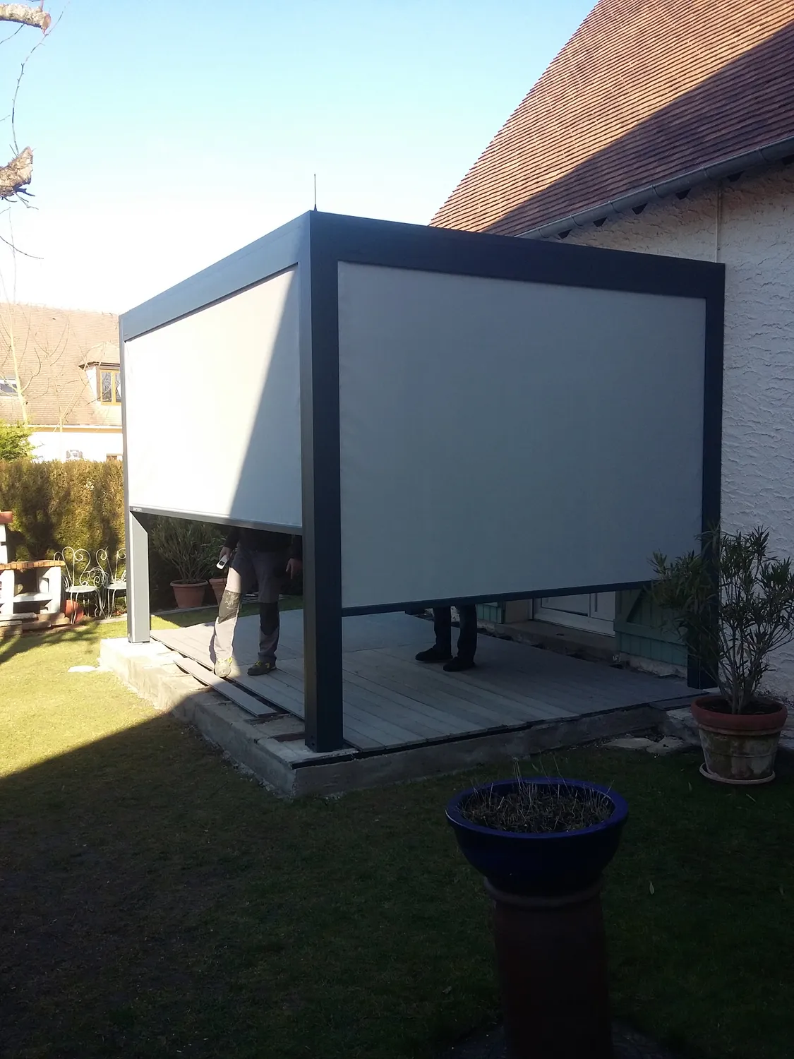 installation porte de garage ballan mire